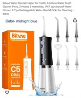 Bitvae Water Dental Flosser for Teeth, Cordless W