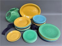 Collection of Fiesta Ware Dishes