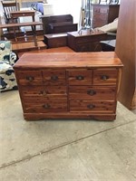 Cedar chest of drawers. 49x19 inches