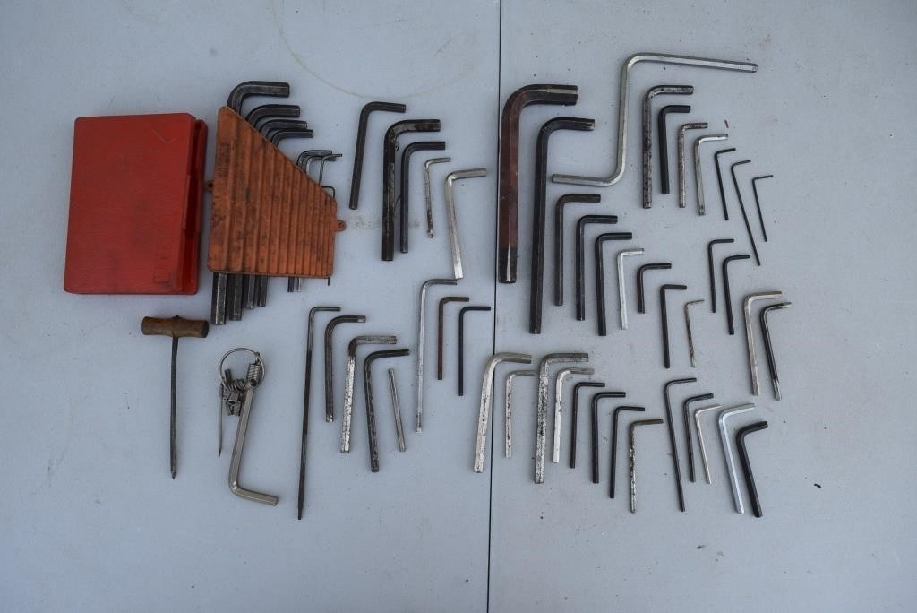 Assorted Allen Key Lot