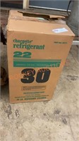 Airo/cool 30lb refrigerant disposable cylinder