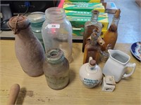 Old Bottles and Jars