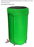 MSRP $36 Portable Rain Catcher Barrel