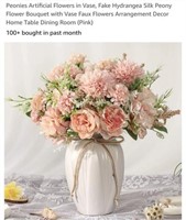 MSRP $20 Artificial Flowers in Vase