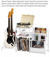 MSRP $50 Guitar Stand, Record Player Holder Stand