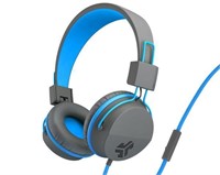 JLab JBuddies Studio Wired Kid Headphone Gray/Blue