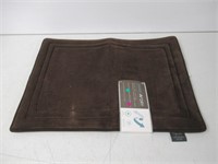 Smart Dry 17x24" Fast Dyring Memory Foam Bath Mat,