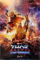 Autograph Signed Thor 4 Poster