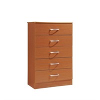 5-Drawer Cherry Chest of Drawers