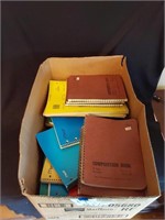 Box of Misc Notebooks, Composition books