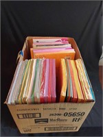 Box of Colored Paper Packs