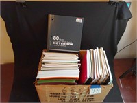 Box of Single Subject Notbooks