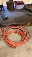 Hose and extension cord