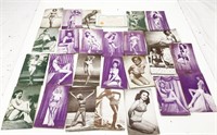 1941 Paper Card Photos of Pinup Girls USA Made