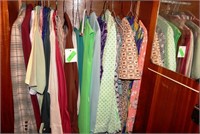 Asst vintage men's and women's clothes