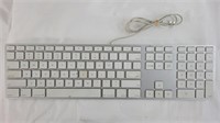 Apple keyboard with cord (untested)