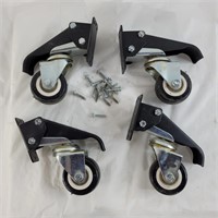 Set of four casters