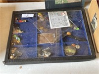 Display Case with Misc.