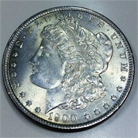 1900 Morgan Silver Dollar Uncirculated