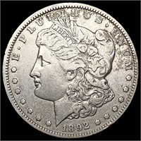 1892-CC Morgan Silver Dollar CLOSELY UNCIRCULATED