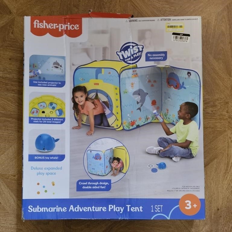 Submarine Adventure Play Tent