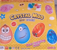 crystal mud, egg reman