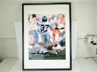 Lester Hayes Autographed Poster - 21x29 W/Frame