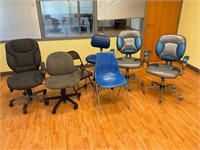 Mixed Lot of Office Chairs