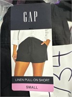 Gap linen pull on short S