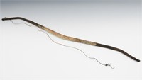 NATIVE AMERICAN WOODEN BOW WITH STRING