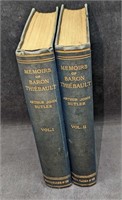 Volume 1 & 2 The Memoirs Of Baron Thiebault Hardco