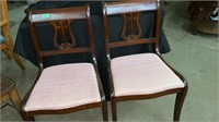 Mahogany Carved Chairs