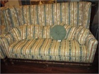 Vintage high back sofa