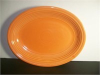 Fiesta tangerine platter