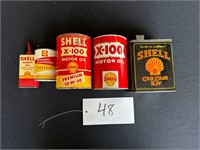 Shell Oil & Other Shell Cans