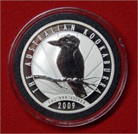2009 Australia Silver Dollar - Kookaburra