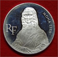 1993 Mona Lisa Bicentennial of Louvre 100 Franc