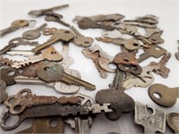 Lot of Old Keys