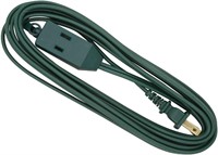 3pk 6 ft. Indoor Extension Cord  green