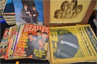 Vtg Beatles Magazine & Newspaper Lot