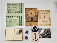 ASSORTED LOT OF MISC. WWII ITEMS