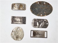 WWII DOG TAG LOT