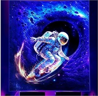 Funnays Blacklight Space Astronaut