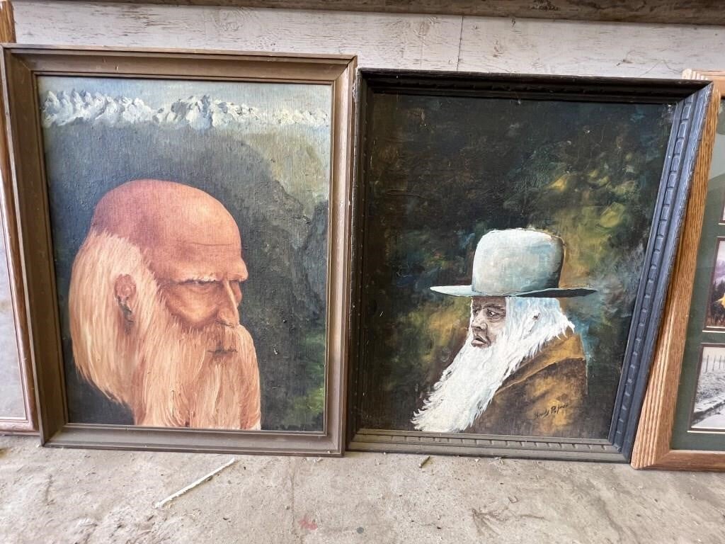 2 OIL PAINTINGS BY HOWDY PALMER