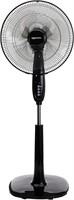 Oscillating Dual Blade Standing Fan  16-Inch