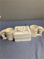 Angel Cups and Figurine
