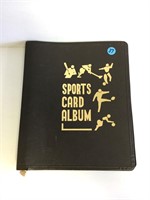Vintage Sport Cards Album w/44 Cards