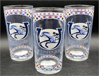 (3) 143rd KY Derby Glasses