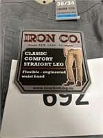 Iron Co pant 36/34