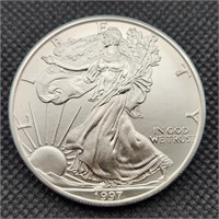 1997 Silver American Eagle $1 1 Oz.